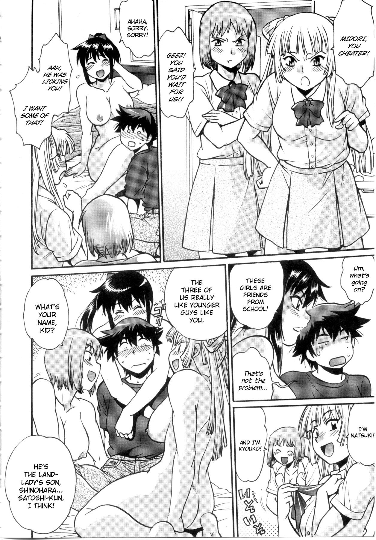 Hentai Manga Comic-That Thick, Hard Heat-Read-37